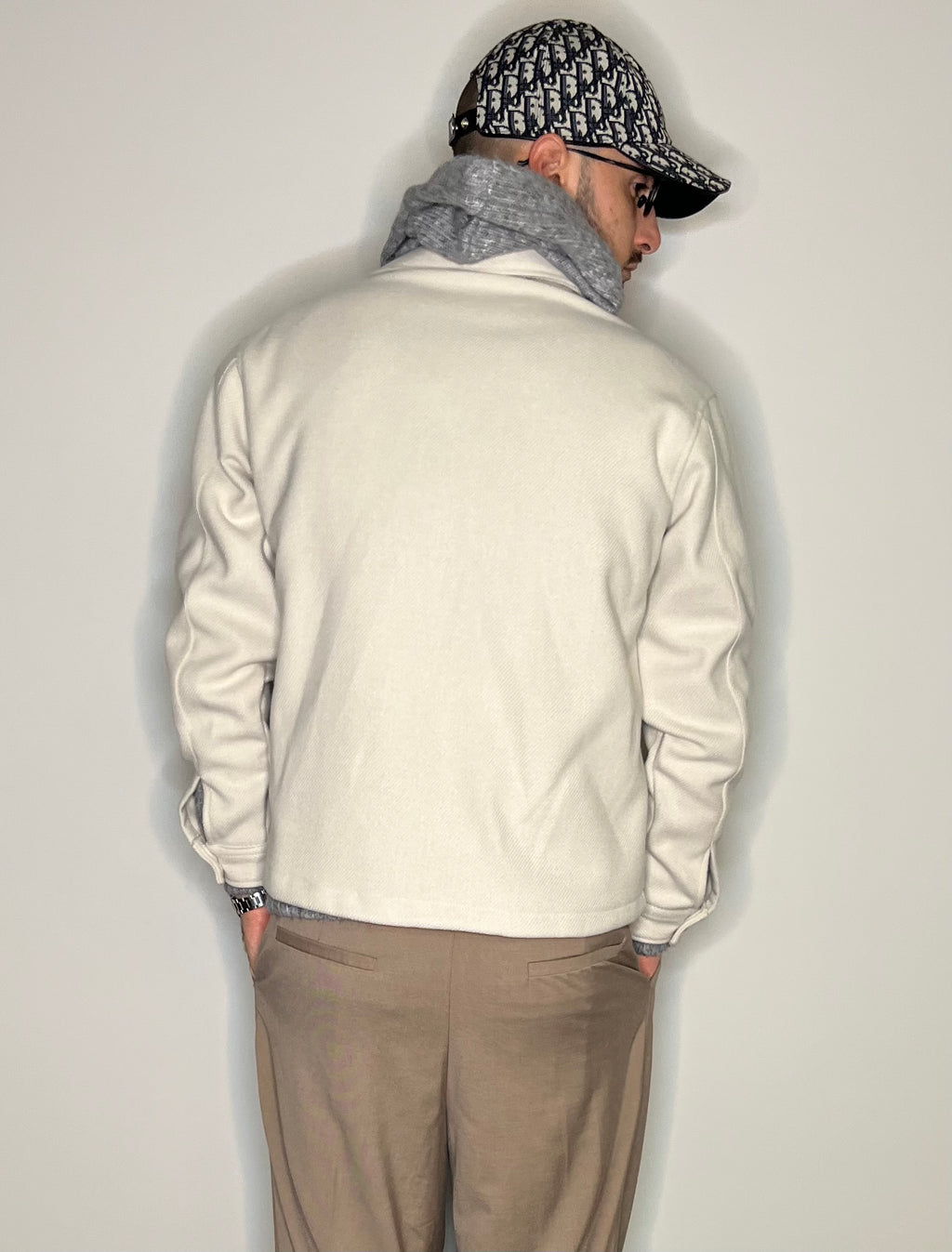 Overshirt Cropped Milk
