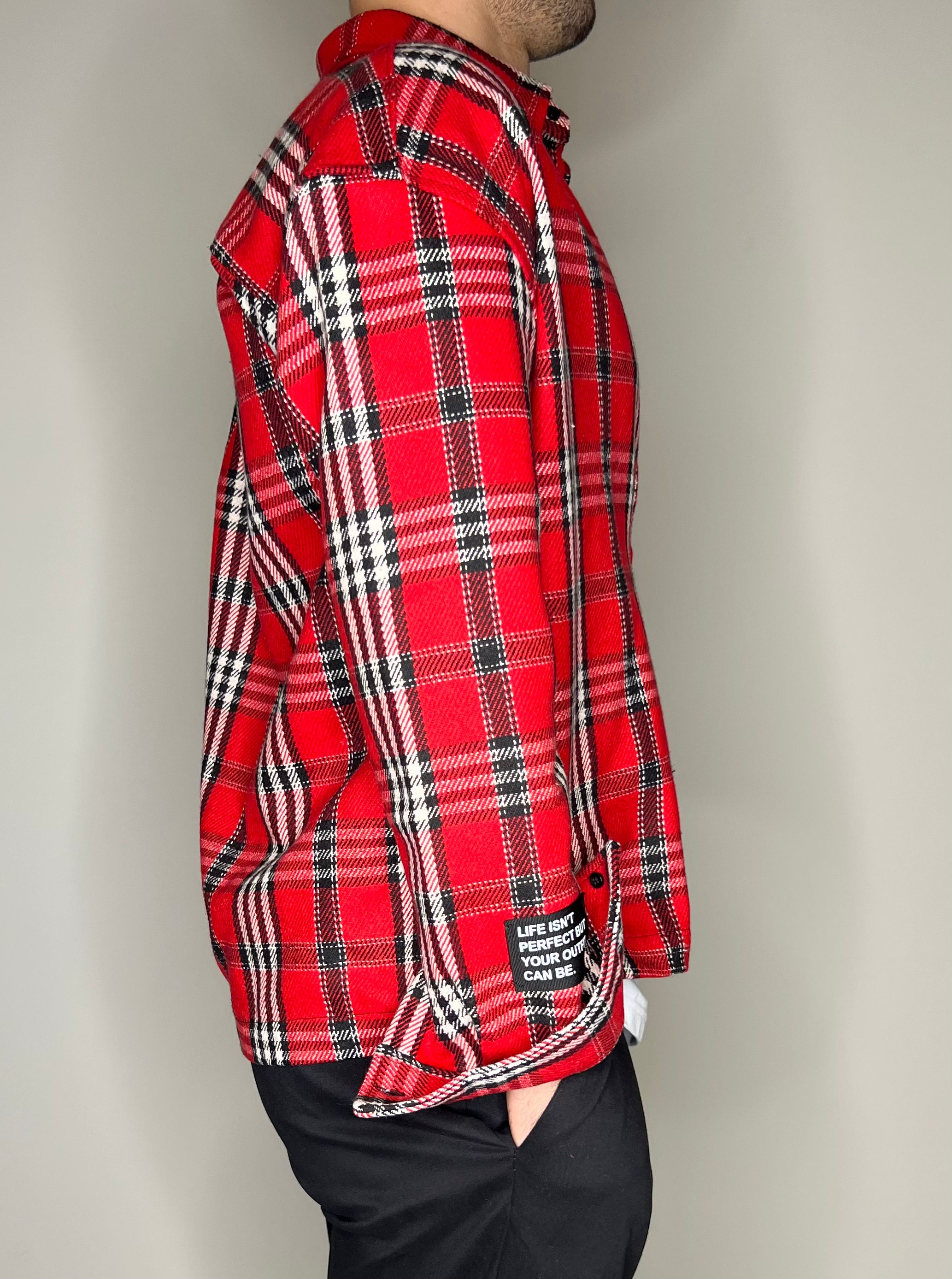 Overshirt in flanella